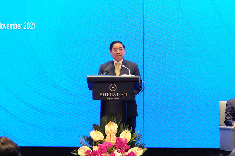 Thủ tướng Phạm Minh Chính phát biểu tại Diễn đàn Cấp cao ASEAN
