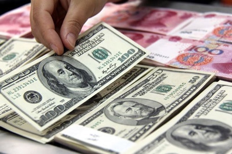 Dự kiến quý đầu tiên của năm 2022, có thể đồng USD sẽ tăng giá so với đồng NDT Trung Quốc. Nguồn: Internet