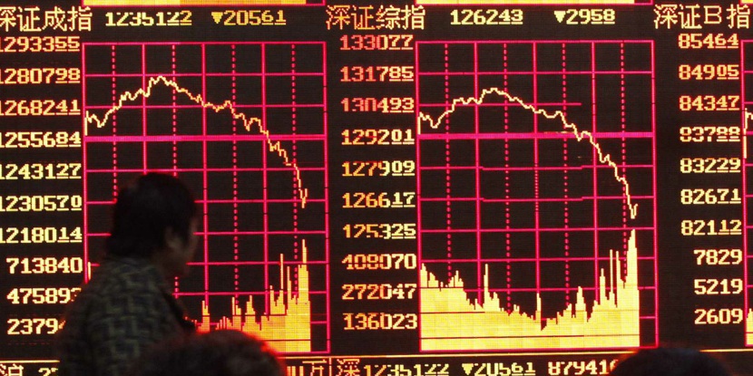 Thị trường chứng khoán Trung Quốc bốc hơi 2 nghìn tỷ USD trong năm 2018. Nguồn: kinhtevadubao.vn