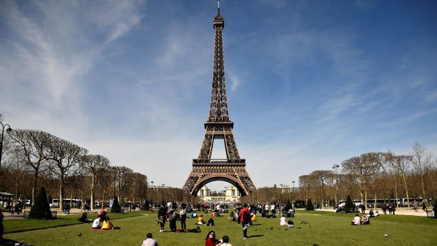 Tháp Eiffel là điểm đến phổ biến thứ 5 đối với người dùng Uber trong năm 2018. Nguồn: Getty Images.