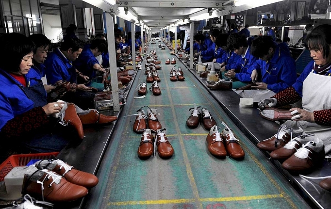 Da giày là mặt hàng xuất khẩu chủ lực sang Hoa Kỳ. Nguồn: Internet