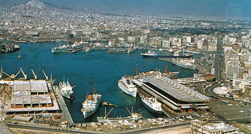 Cảng biển Piraeus lớn nhất Hy Lạp. Nguồn: Internet