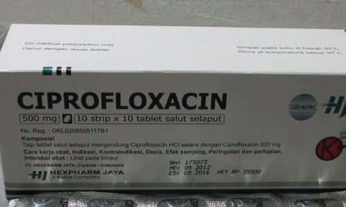 Thu hồi thuốc viên nén Ciprofloxacin tablets USP 500mg, số lô FCF602B.