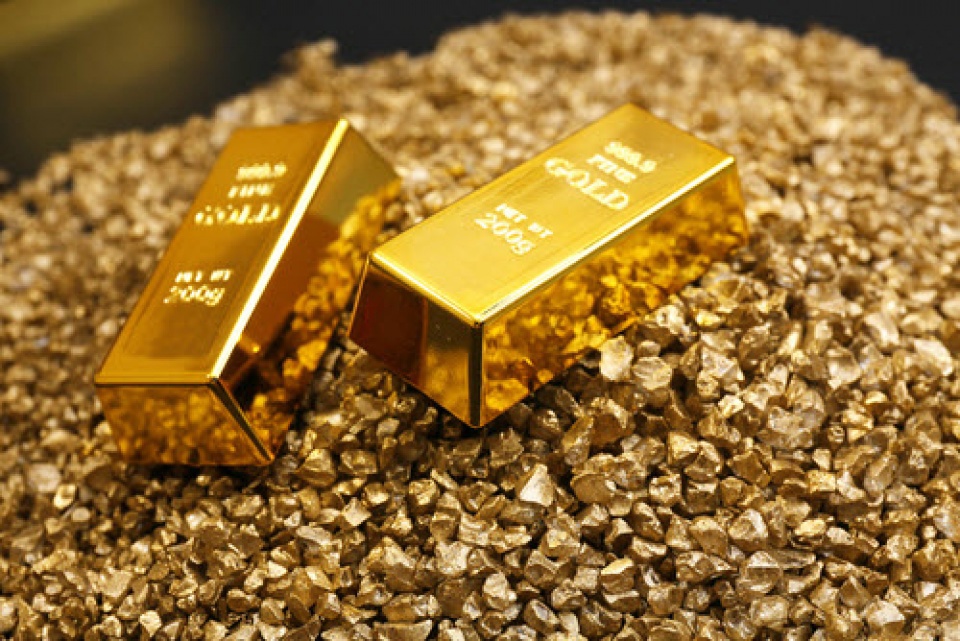 Các chỉ số trên thị trường chứng khoán mất điểm và đồng USD suy yếu đã thúc đảy nhu cầu mua vào các tài sản an toàn như vàng. Nguồn: Gold-Eagle News