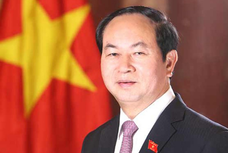 Chủ tịch nước CHXHCN Việt Nam Trần Đại Quang.
