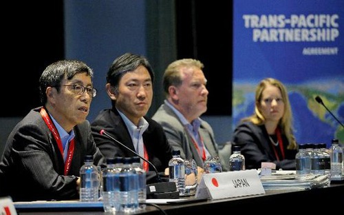 Nhật Bản đề xuất tổ chức cuộc họp "TPP 11" tại Tokyo chỉ 3 tuần sau cuộc họp ở Australia. Ảnh: Reuters/Nikkei.