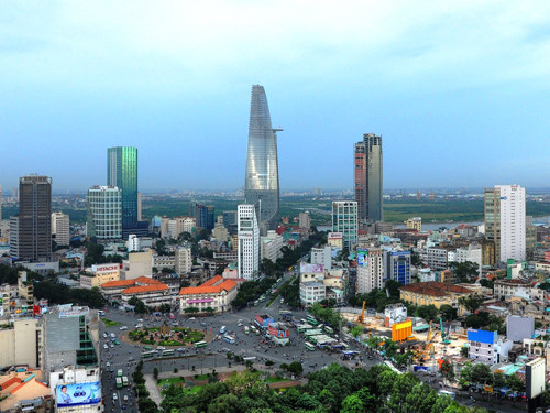 Bất động sản trung tâm TP. Hồ Chí Minh trước lệnh siết phát triển dự án mới. Nguồn: internet