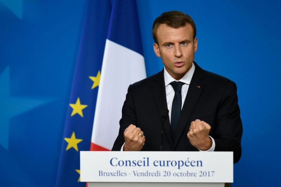 Tổng thống Pháp Emmanuel Macron. Nguồn: AFP