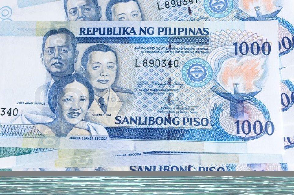 Đồng Peso yếu đi là một trong những lý do khiến nợ tồn đọng của Philippines tăng cao. Nguồn: Shutterstock