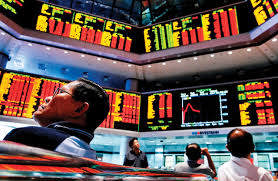 Thị trường chứng khoán châu Á tràn ngập sắc đỏ vào buổi sáng ngày 28/2. Nguồn: Internet