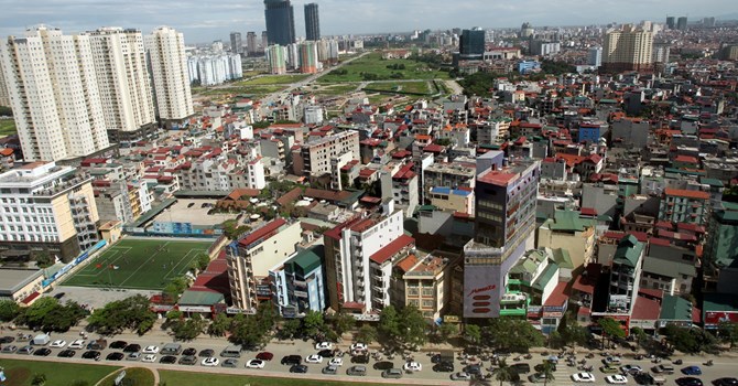 Giá căn hộ hạng sang ở Hà Nội giữ xu hướng tăng kể từ năm 2015. Nguồn: Internet