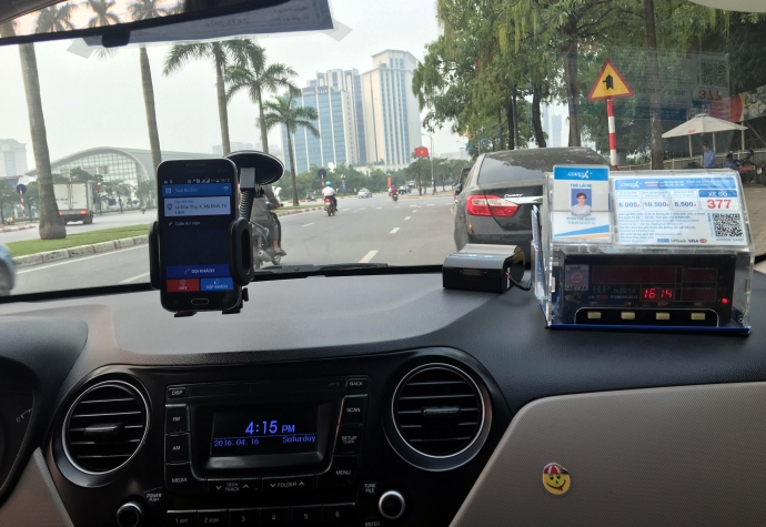 Cơ hội cho doanh nghiệp Việt Nam phát triển ở thị trường cung cấp ứng dụng đặt xe trực tuyến sau khi Grab thâu tóm Uber. Nguồn: Internet