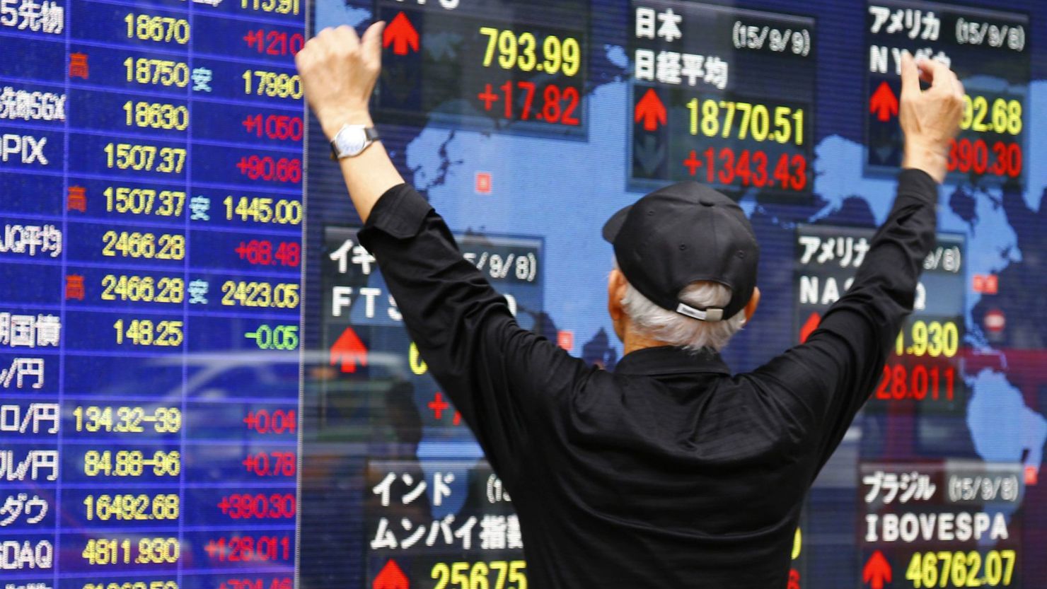 Cổ phiếu châu Á hôm nay tăng trở lại từ mức đáy 2 tháng. Nguồn: Internet