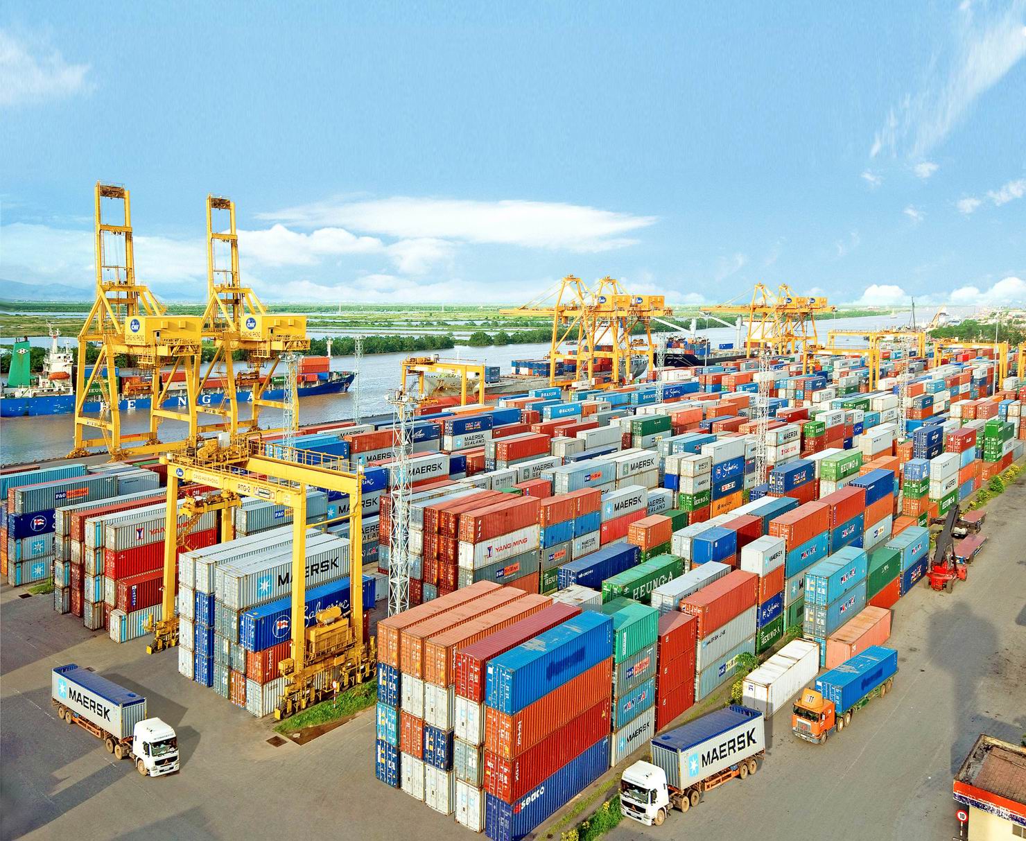Tháng 5/2018, tổng trị giá xuất khẩu hàng hoá của cả nước ước đạt 19,2 tỷ USD. Nguồn: Internet