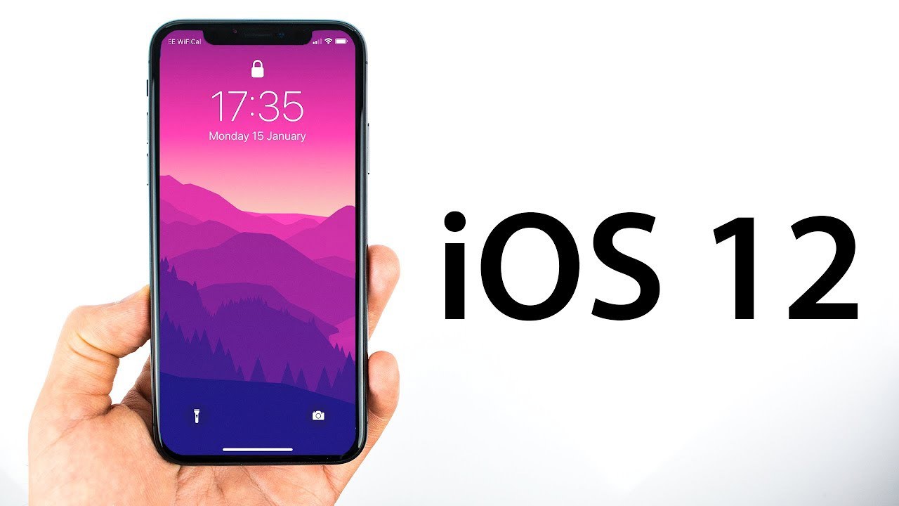 iOS 12 vừa ra mắt đầu tháng 6/2018. Nguồn: Internet