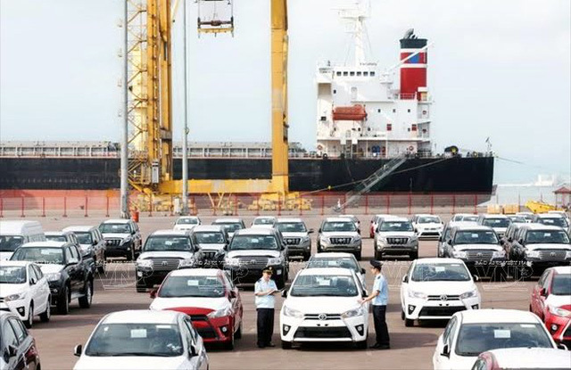 từ ngày 10 đến ngày 16/8/2018 đã có tổng cộng 3.723 ô tô nguyên chiếc (CBU) đăng ký tờ khai hải quan nhập khẩu vào Việt Nam. Nguồn: Internet