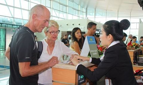 Số lượt khách nước ngoài nhập cảnh vào Việt Nam bằng thị thực điện tử chủ yếu qua đường hàng không. Nguồn: Internet