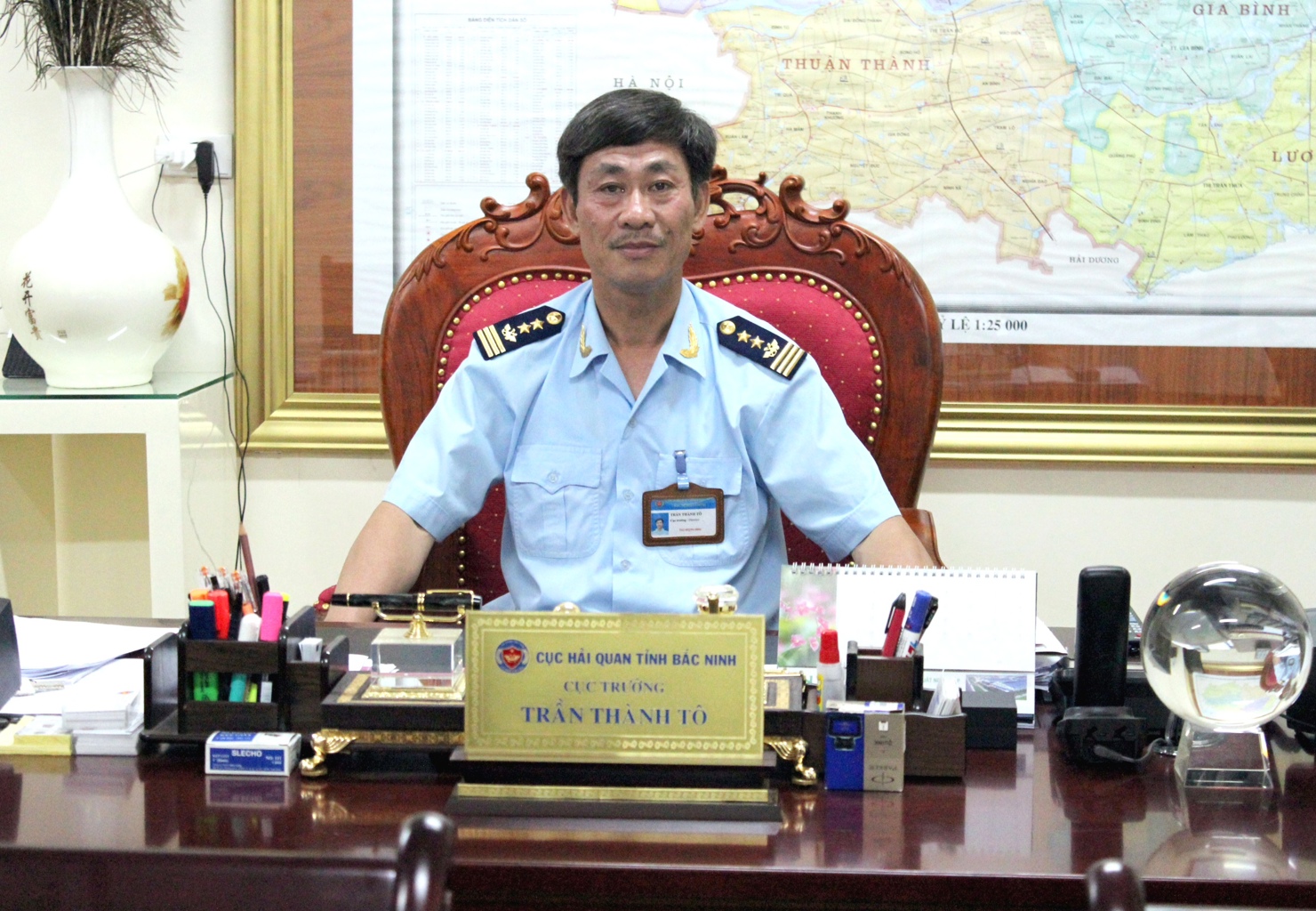 Ông Trần Thành Tô - Cục trưởng Cục Hải quan Bắc Ninh. Nguồn: Internet