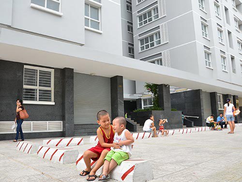 Một dự án nhà ở xã hội đang triển khai tại TP. Hồ Chí Minh. Nguồn: laodong.com.vn
