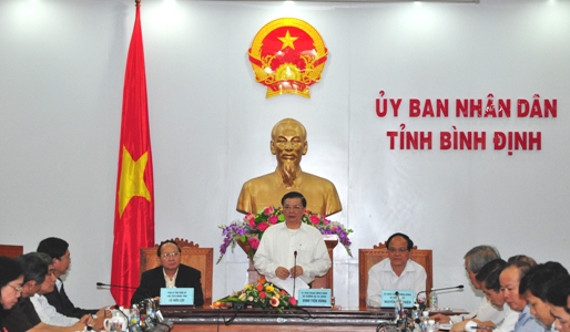  Bộ trưởng Đinh Tiến Dũng phát biểu tại buổi làm việc. Nguồn: mof.gov.vn