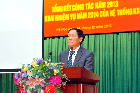  Thứ trưởng thường trực Nguyễn Công Nghiệp phát biểu chỉ đạo Hội nghị. Nguồn: mof.gov.vn
