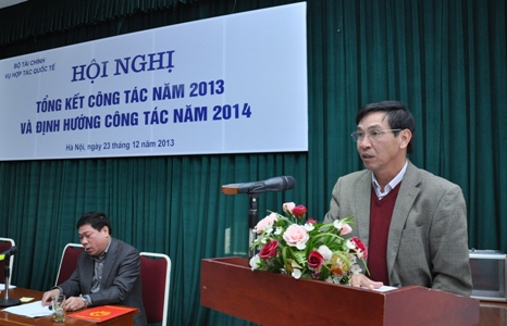 Thứ trưởng Bộ Tài chính Trương Chí Trung phát biểu chỉ đạo tại hội nghị. Nguồn: mof.gov.vn