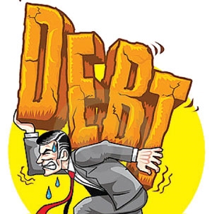 Khi số nợ quá lớn thì chủ nợ lại trở thành con tin của khách hàng. Nguồn: internet