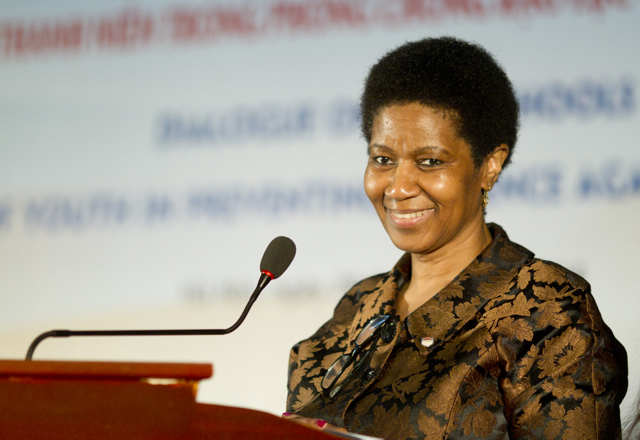 Bà Phumzile Mlambo-Ngcuka, Phó tổng thư ký liên Hợp Quốc, Giám đốc điều hành UN Women. Nguồn: interenet