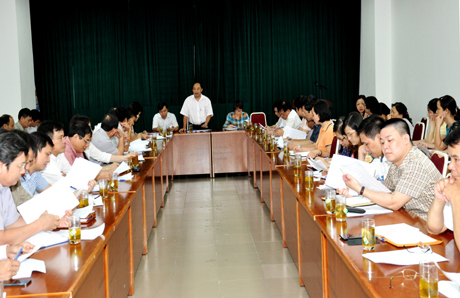 Quang cảnh cuộc họp. Nguồn: mof.gov.vn