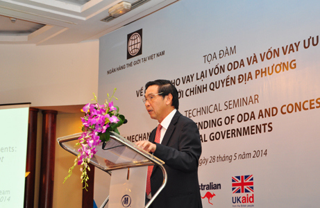 Thứ trưởng Trương Chí Trung phát biểu khai mạc buổi Tọa đàm. Nguồn: mof.gov.vn