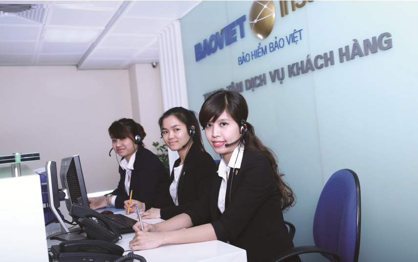 Đồng hành với khách hàng là một trong những chiến lược của Tập đoàn Bảo Việt. Nguồn: internet