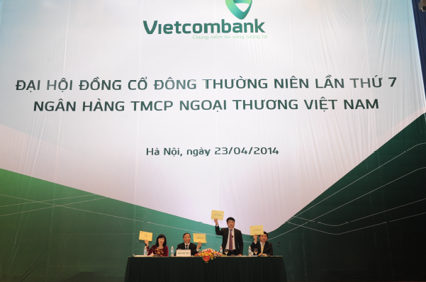 Vietcombank vẫn giữ được nhịp độ tăng trưởng ấn tượng. Nguồn: internet