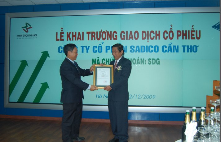 Sadico Cần Thơ liên tục trong nhiều năm đạt mức tăng trưởng cao, tỷ lệ chia cổ tức nằm trong top hấp dẫn nhất trên sàn niêm yết. Nguồn: internet