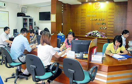  Hoạt động nghiệp vụ tại Cục Thuế Quảng Ninh. Nguồn: internet