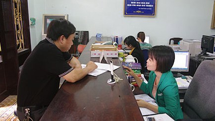 Hoạt động nghiệp vụ tại Cục Thuế Nam Định. Nguồn: internet
