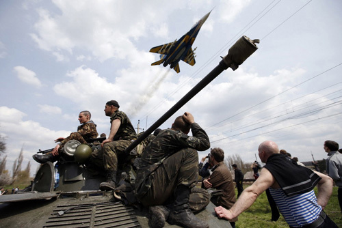 Xung đột tại miền Đông Ukraine đang có dấu hiệu gia tăng. Nguồn: internet