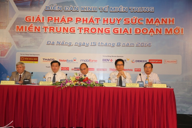 Các đại biểu tham dự Diễn đàn Kinh tế miền Trung. Nguồn: FinancePlus.vn