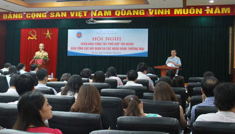 Phó Tổng cục trưởng Nguyễn Dương Thái phát biểu tại hội nghị. Nguồn: thoibaotaichinhvietnam.vn