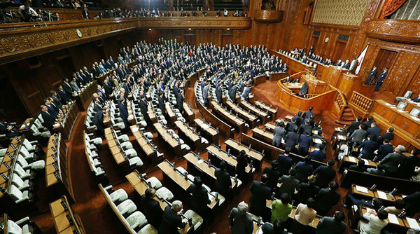 Quốc hội Nhật Bản đã thông qua Hiệp định TPP. Nguồn: Internet