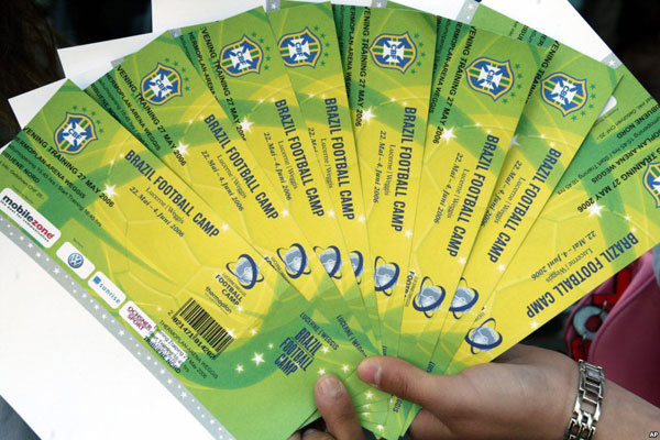 Nhu cầu vé xem trận chung kết có thể cao gấp 10 lần sức chứa sân Maracana. Nguồn: internet