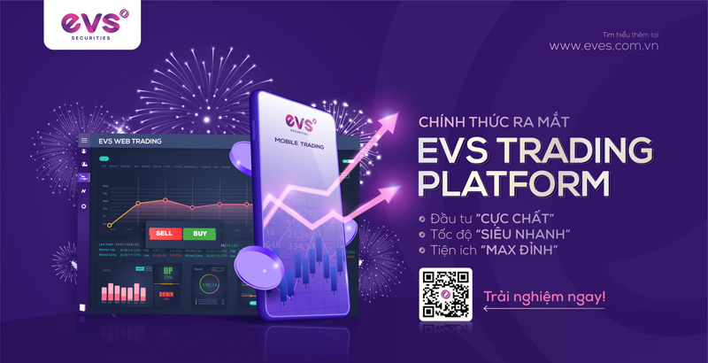 EVS Mobile Trading - Ứng dụng chuyên biệt về đầu tư chứng khoán trên smartphone của EVS.