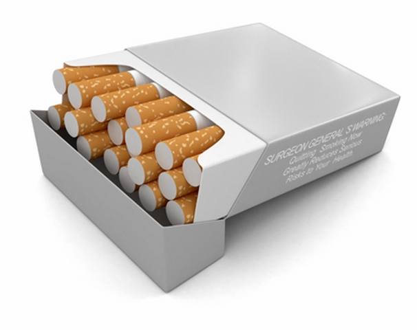 Đã có nhiều quốc gia thực hiện quy định đóng gói bao bì thuốc lá trơn. Nguồn: Internet.