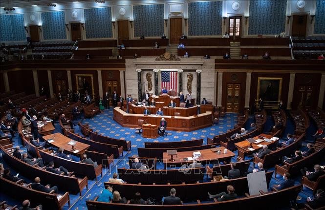Quang cảnh một phiên họp Hạ viện Mỹ tại Washington, DC. Ảnh tư liệu: AFP/TTXVN.
