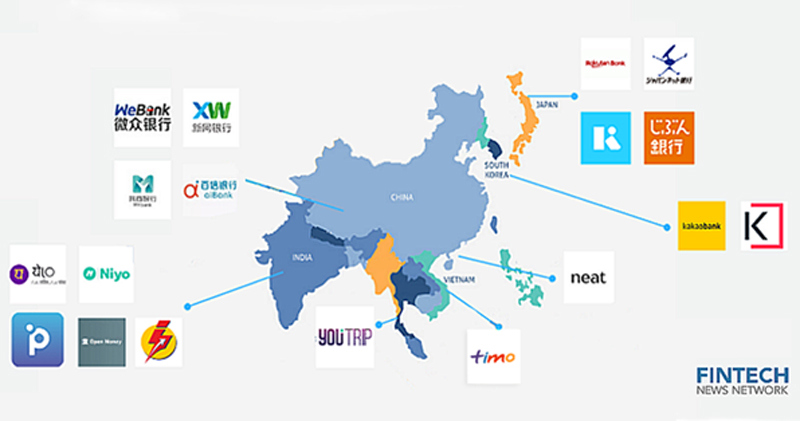 Ngân hàng số Timo Việt Nam lọt vào danh sách ngân hàng số tiêu biểu tại khu vực châu Á - Nguồn: Internet.