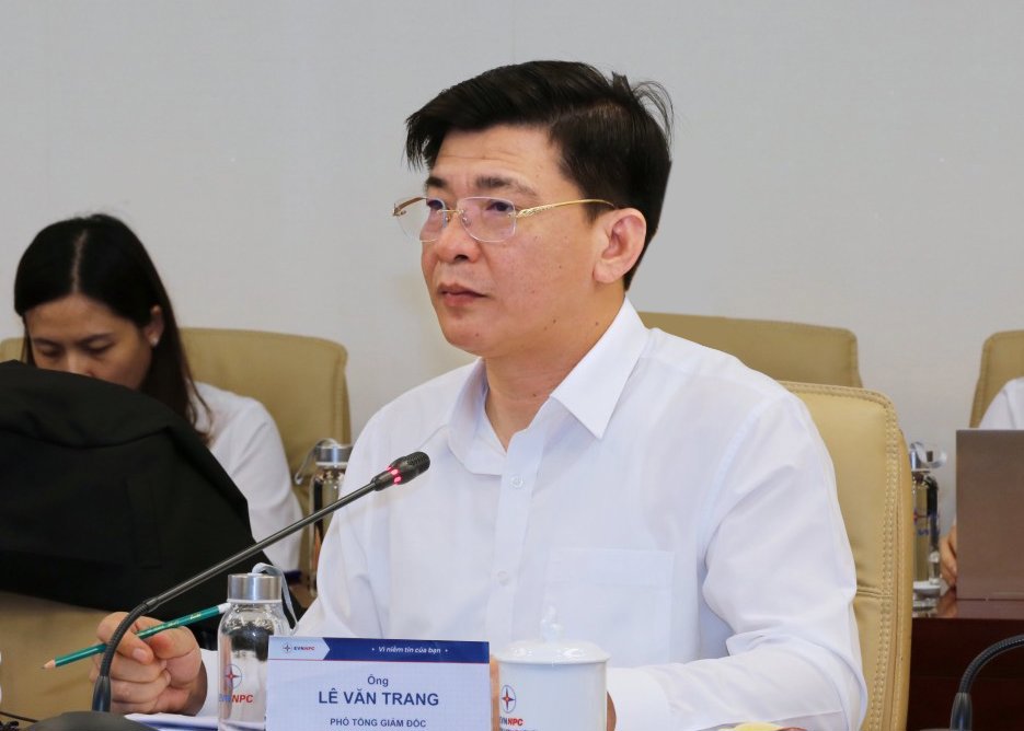 Ông Lê Văn Trang – Phó Tổng giám đốc Tổng công ty Điện lực miền Bắc.