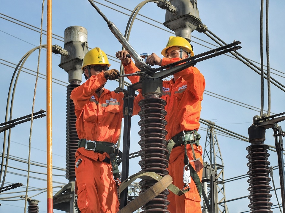 Sản lượng điện thương phẩm trong 6 tháng đầu năm 2022 của Tổng công ty Điện lực miền Bắc đạt 40,589 tỷ kWh.