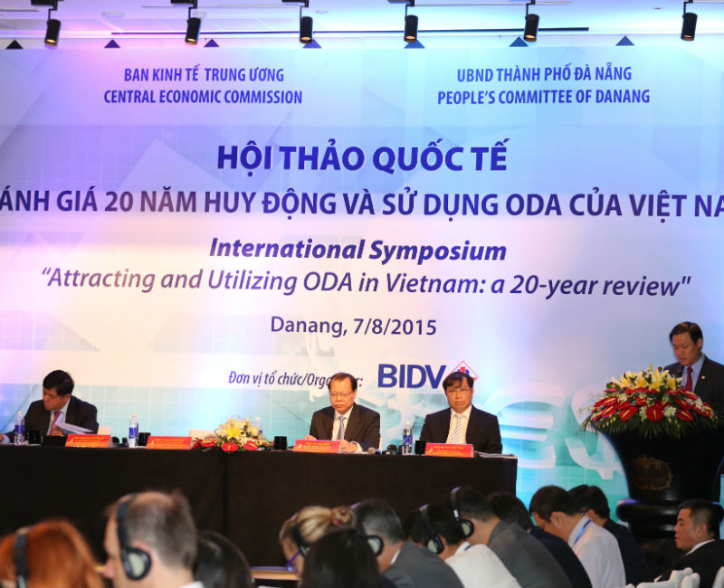 Hội thảo nhìn lại chặng đường 20 năm sử dụng nguồn vốn ODA tại Việt Nam.. Nguồn: internet