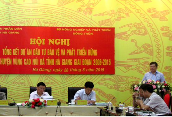 Tổng cục trưởng Phạm Phan Dũng phát biểu tại Hội nghị. Nguồn: mof.gov.vn