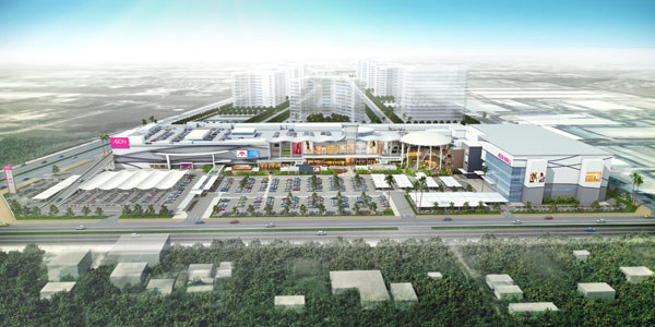 AEON Mall Long Biên được xây dựng trên khu đất rộng 9,6 ha tại quận Long Biên (Hà Nội) sẽ khai trương vào ngày 28/10 tới.