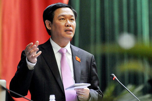 GS.TS. Vương Đình Huệ, Ủy viên Bộ Chính Trị, Trưởng Ban Kinh tế Trung ương.